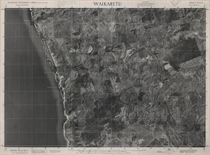 Waikaretu / this mosaic compiled by N.Z. Aerial Mapping Ltd. for Lands and Survey Dept., N.Z.