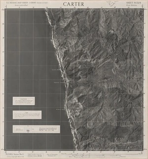 Carter / this mosaic compiled by N.Z. Aerial Mapping Ltd. for Lands and Survey Dept., N.Z.