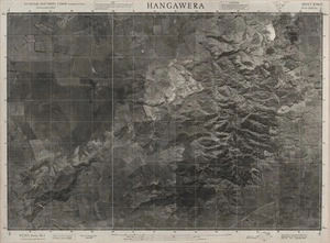 Hangawera / this mosaic compiled by N.Z. Aerial Mapping Ltd. for Lands and Survey Dept., N.Z.