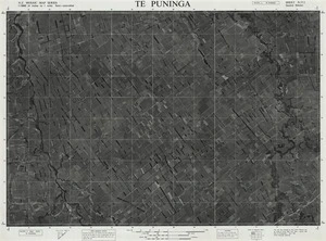 Te Puninga / this map was compiled by N.Z. Aerial Mapping Ltd. for Lands and Survey Dept., N.Z.
