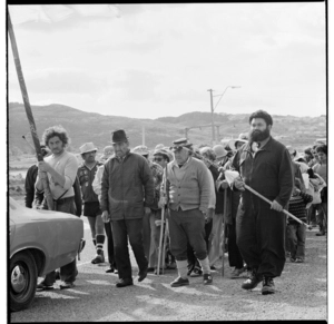 Images related to the Māori Land March in October 1975