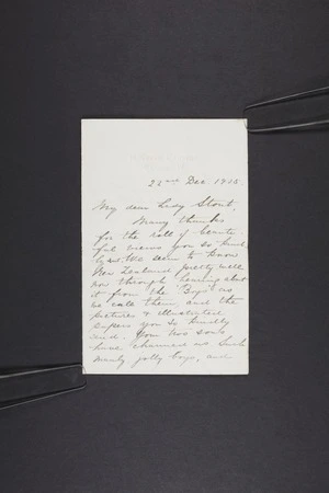 Lady Anna Stout - Inward letters