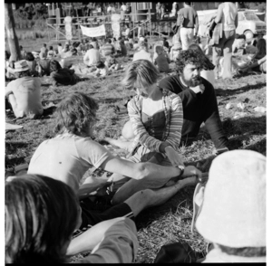 Scenes, possibly at the Waikino Music Festival in January 1977