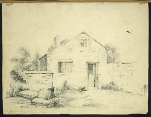 Glaisher, Cecilia Louisa, 1828-1892 :[Country cottage]. C. Glaisher. October 22nd 1844.