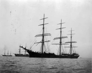 The ship "Hyderabad", later renamed "Audny"