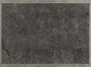 Manawaru / this mosaic compiled by N.Z. Aerial Mapping Ltd. for Lands and Survey Dept., N.Z.