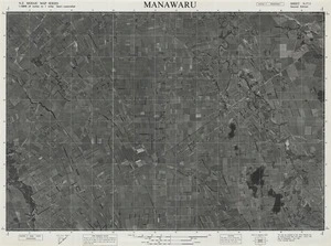 Manawaru / this map was compiled by N.Z. Aerial Mapping Ltd. for Lands & Survey Dept., N.Z.