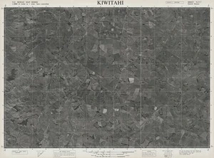 Kiwitahi / this map was compiled by N.Z. Aerial Mapping Ltd. for Lands and Survey Dept., N.Z.