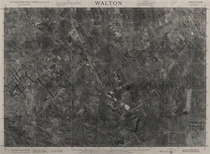 Walton / this mosaic compiled by N.Z. Aerial Mapping Ltd. for Lands and Survey Dept., N.Z.