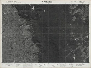 Wairere / this map was compiled by N.Z. Aerial Mapping Ltd. for Lands and Survey Dept., N.Z.