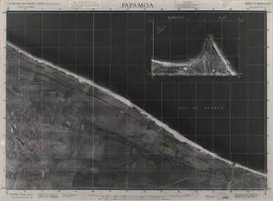 Papamoa / this mosaic compiled by N.Z. Aerial Mapping Ltd. for Lands and Survey Dept., N.Z.