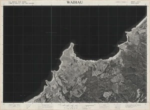 Waihau / this map was compiled by N.Z. Aerial Mapping Ltd. for Lands & Survey Dept., N.Z.