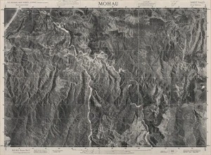 Mohau / this mosaic compiled by N.Z. Aerial Mapping Ltd. for Lands and Survey Dept., N.Z.