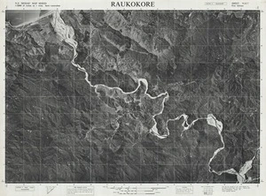 Raukokore / this map was compiled by N.Z. Aerial Mapping Ltd. for Lands & Survey Dept., N.Z.