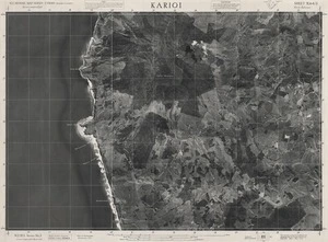 Karioi / this mosaic compiled by N.Z. Aerial Mapping Ltd. for Lands and Survey Dept., N.Z.