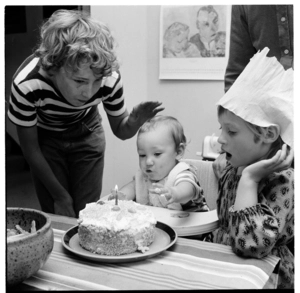 Adrin van Hulst's first birthday party