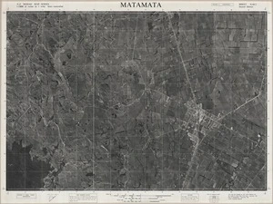 Matamata / this map was compiled by N.Z. Aerial Mapping Ltd. for Lands and Survey Dept., N.Z.