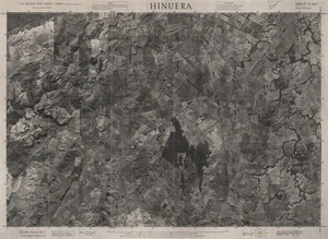 Hinuera / this mosaic compiled by N.Z. Aerial Mapping Ltd. for Lands and Survey Dept., N.Z.