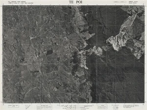 Te Poi / this map was compiled by N.Z. Aerial Mapping Ltd. for Lands & Survey Dept., N.Z.