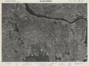 Karapiro / this map was compiled by N.Z. Aerial Mapping Ltd. for Lands & Survey Dept., N.Z.