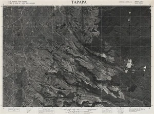 Tapapa / this map was compiled by N.Z. Aerial Mapping Ltd. for Lands  & Survey Dept., N.Z.
