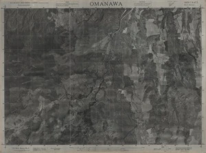 Omanawa / this mosaic compiled by N.Z. Aerial Mapping Ltd. for Lands and Survey Dept., N.Z.