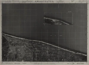 Awaateatua / this mosaic compiled by N.Z. Aerial Mapping Ltd. for Lands and Survey Dept., N.Z.
