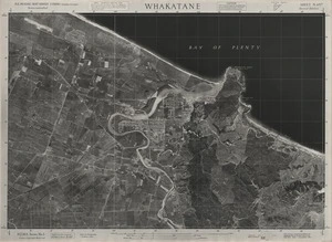 Whakatane / this mosaic compiled by N.Z. Aerial Mapping Ltd. for Lands and Survey Dept., N.Z.