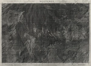 Ngutunui / this mosaic compiled by N.Z. Aerial Mapping Ltd. for Lands and Survey Dept., N.Z.