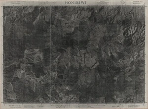 Honikiwi / this mosaic compiled by N.Z. Aerial Mapping Ltd. for Lands and Survey Dept., N.Z.
