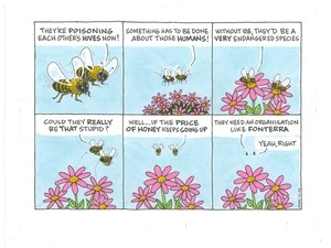 Poisoning beehives - Fonterra