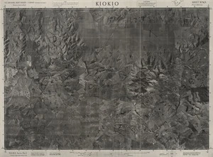 Kiokio / this mosaic compiled by N.Z. Aerial Mapping Ltd. for Lands and Survey Dept., N.Z.