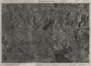 Korakonui / this mosaic compiled by N.Z. Aerial Mapping Ltd. for Lands and Survey Dept., N.Z.