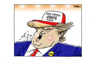 Donald Trump: "Make America grate again"