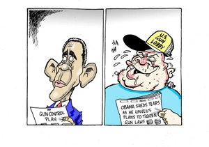 Obama and U.S. gun lobby