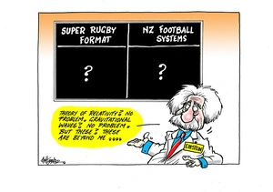 Einstein baffled by Super Rugby format and New Zealand football systems