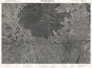 Pukeatua / this map was compiled by N.Z. Aerial Mapping Ltd. for Lands and Survey Dept., N.Z.