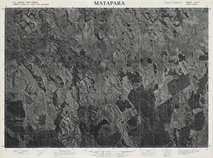 Matapara / this map was compiled by N.Z. Aerial Mapping Ltd. for Lands and Survey Dept., N.Z.