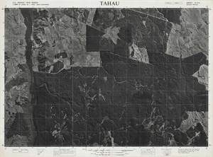 Tahau / this map was compiled by N.Z. Aerial Mapping Ltd., for Lands and Survey Dept., N.Z.