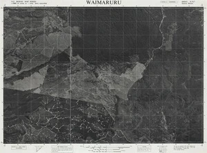 Waimaruru / this map was compiled by N.Z. Aerial Mapping Ltd. for Lands & Survey Dept., N.Z.