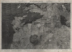 Haparangi / this mosaic compiled by N.Z. Aerial Mapping Ltd. for Lands and Survey Dept., N.Z.