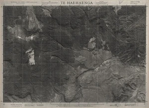 Te Haehaenga / this mosaic compiled by N.Z. Aerial Mapping Ltd. for Lands and Survey Dept., N.Z.