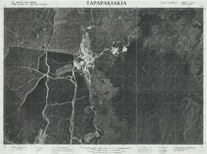 Tapapakiakia / this map was compiled by N.Z. Aerial Mapping Ltd. for Lands and Survey Dept., N.Z.
