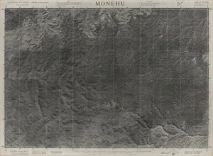 Monehu / this mosaic compiled by N.Z. Aerial Mapping Ltd. for Lands and Survey Dept., N.Z.