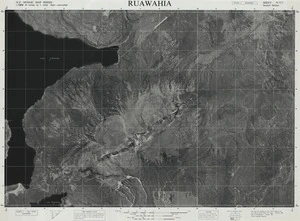 Ruawahia / this map was compiled by N.Z. Aerial Mapping Ltd. for Lands & Survey Dept., N.Z.