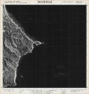 Mawhai / this map was compiled by N.Z. Aerial Mapping Ltd. for Lands & Survey Dept., N.Z.