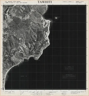 Tawhiti / this map was compiled by N.Z. Aerial Mapping Ltd. for Lands & Survey Dept., N.Z.