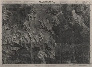 Marokopa / this mosaic compiled by N.Z. Aerial Mapping Ltd. for Lands and Survey Dept., N.Z.