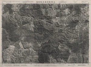 Kokakoroa / this mosaic compiled by N.Z. Aerial Mapping Ltd. for Lands and Survey Dept., N.Z.