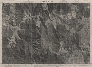 Moeatoa / this mosaic compiled by N.Z. Aerial Mapping Ltd. for Lands and Survey Dept., N.Z.
